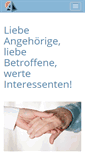 Mobile Screenshot of alzheimerangehoerige-baden.at