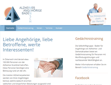 Tablet Screenshot of alzheimerangehoerige-baden.at